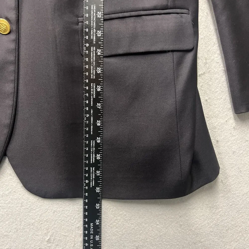 Brooks Brothers‎ Madison Blazer Loro Piana Wool Made In USA 44R
